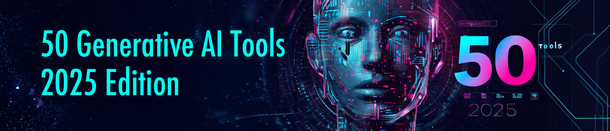 【2025年版】生成AIツール 50選